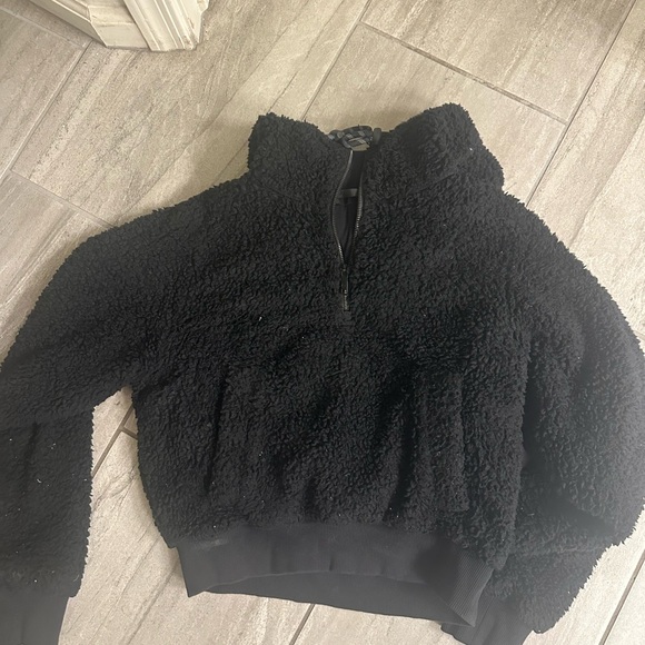 lululemon athletica Black Fleece Hoodie Sweater - Picture 2 of 2